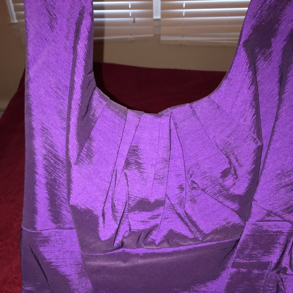Purple dress
